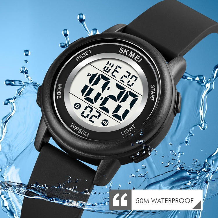 skmei-1721-triplicate-round-dial-led-digital-display-luminous-silicone-strap-electronic-watchpurple