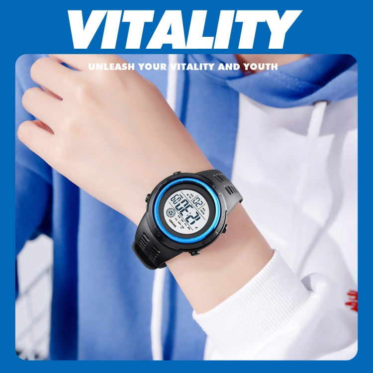 skmei-1773-triplicate-round-led-dual-time-digital-display-colorful-backlight-electronic-watchblue-black
