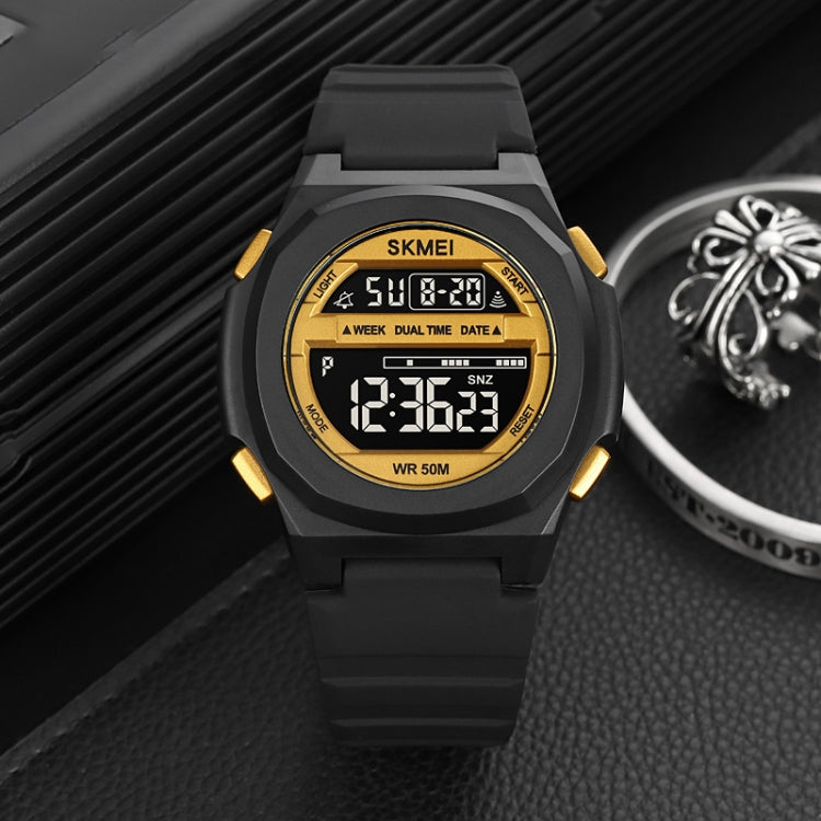 skmei-1821-stainless-steel-buckle-silicone-strap-electronic-watchblack-gold