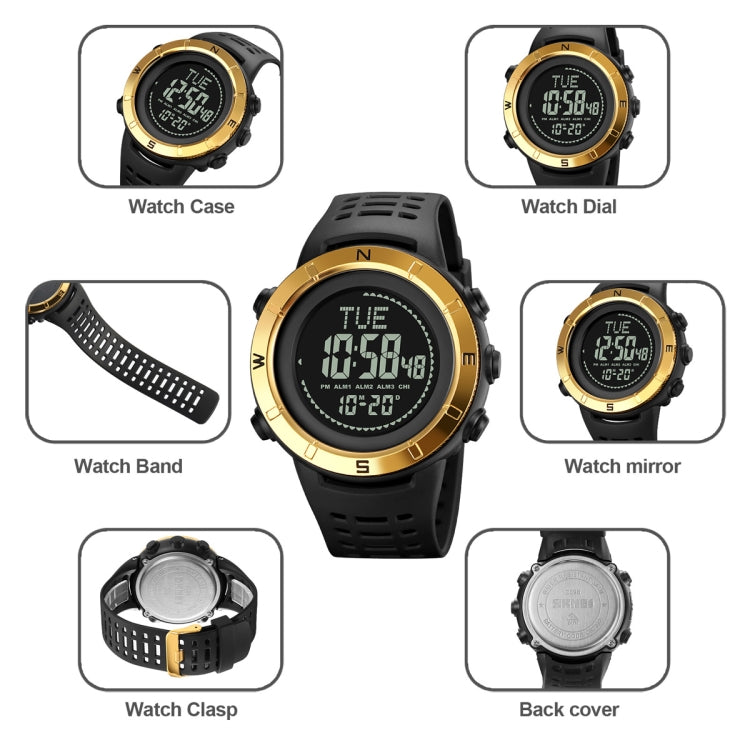 shimei-2096-multifunctional-men-50m-waterproof-compass-noctilucent-digital-wrist-watchgold