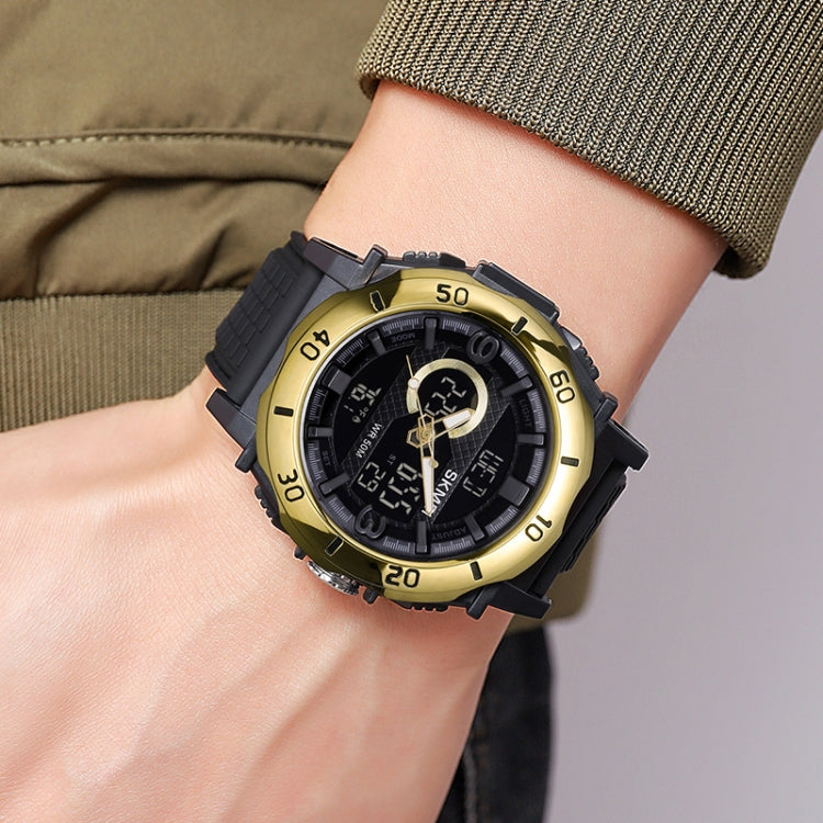 skmei-2098-multifunctional-men-50m-waterproof-thermometer-dual-display-digital-wrist-watchblack-white