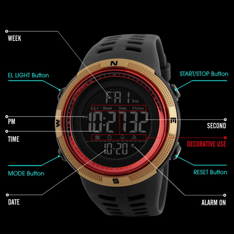 skmei-1251-men-fashionable-outdoor-50m-waterproof-sports-watch-digital-watch-with-pu-watchbandgold