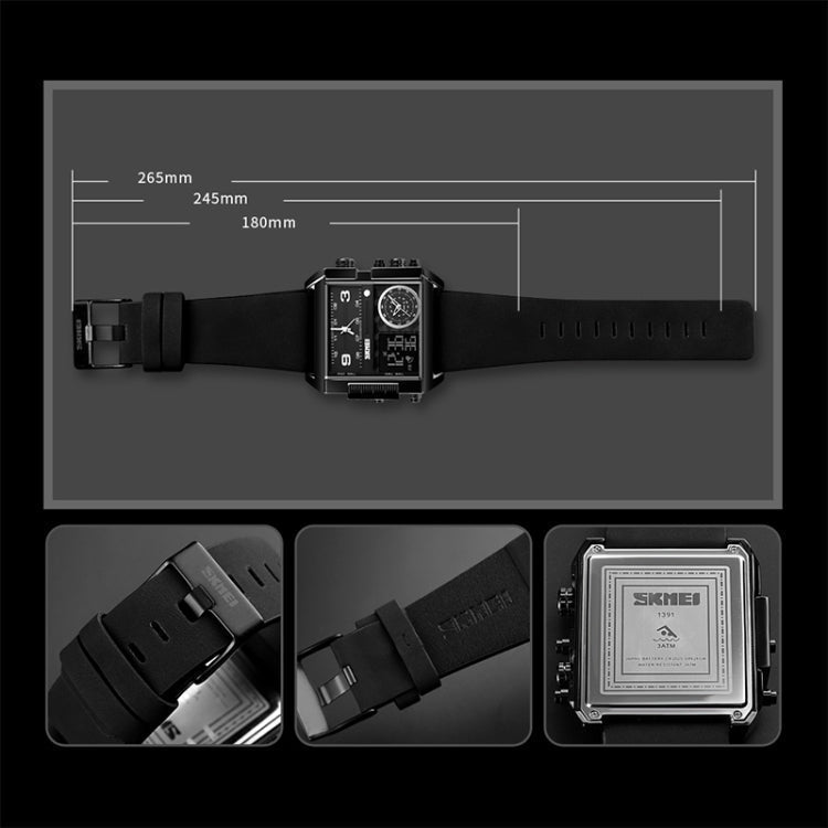 skmei-1391-multifunctional-men-business-digital-watch-30m-waterproof-square-dial-wrist-watch-with-leather-watchbandblack-coffee